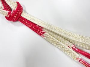 未使用品　正絹　手組帯締め